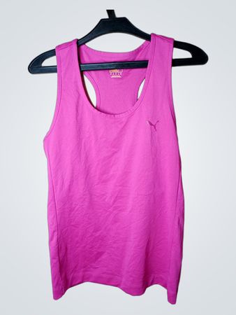 Puma Damen Pink Racerback Tanktop
