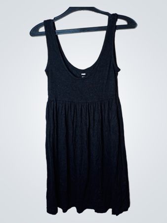 H&M Schwarzes ärmelloses Cami-Kleid