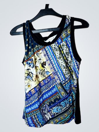 FOLEY'S Patchwork Tank Top