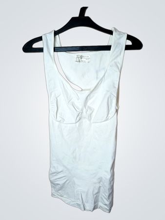 Weißes Tanktop XXL Made in Italy
