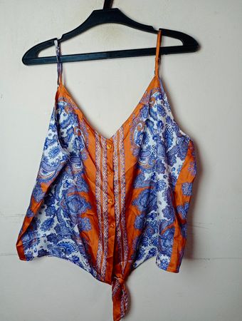 H&M Paisley Print Camisole Top