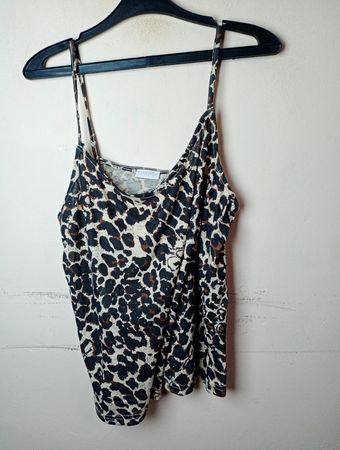 INFINITY woman Leopard Print Camisole Top