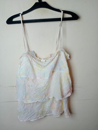 Abercrombie & Fitch EST. 1892 New York Rüsche gestufte Cami-Top