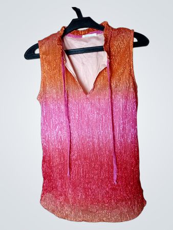 Cache Cache Ombre Metallic Bluse