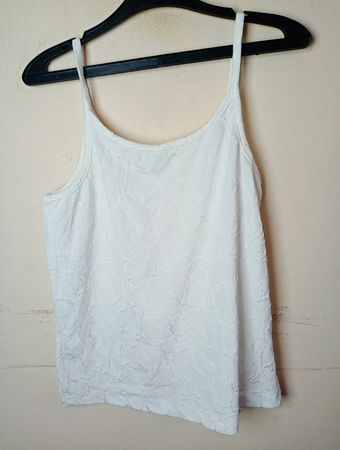 Nine Seven Damenbekleidung Weiße Trägershirt