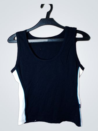 L.O.G.G. SPORT Schwarz und Weißes Tanktop