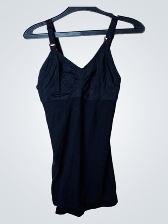 iLoveSIA Black 92% Nylon + 8% Spandex Camisole