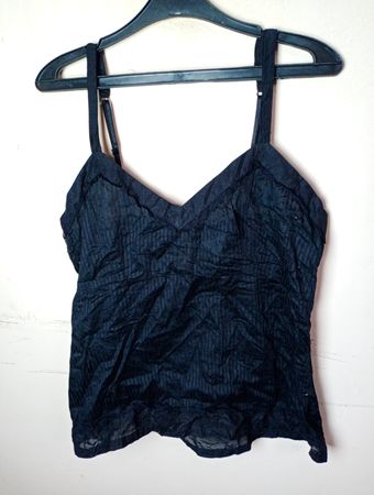 H&M Schwarzes Trägertop