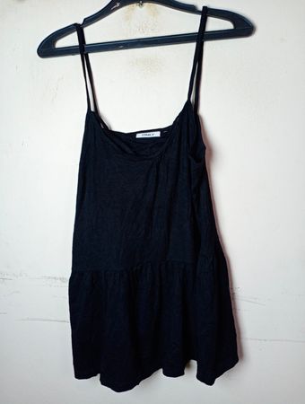 ONLY Schwarzes Cami-Kleid