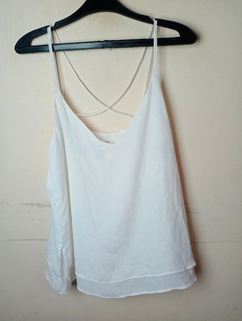 H&M Weißes Cami-Top