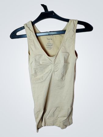 Skin to Skin Beige Kompression Tanktop