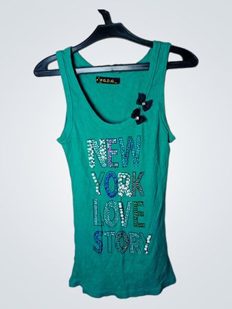 G.D.G New York Love Story Tank Top