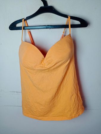 Orange Trägershirt