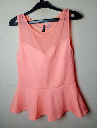 H&M Divided Peplum Top