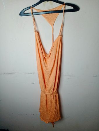 LASCANA Peach Verziertes Halterneck-Minikleid