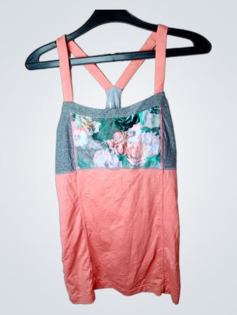 MONDEVITA Coral Floral Tank Top
