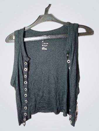 A New Day Schwarzes Tanktop
