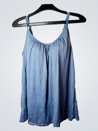 2XU COOL Blue Spaghetti Strap Tank Top
