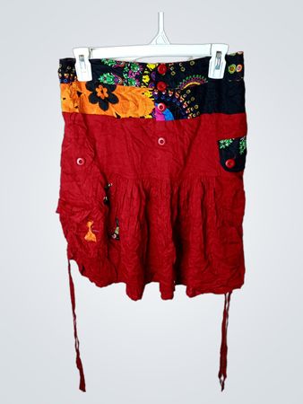Bohemian Patchwork Minirock