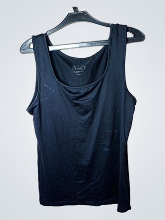 BASIC INSTINCT Schwarzes Tanktop Größe L