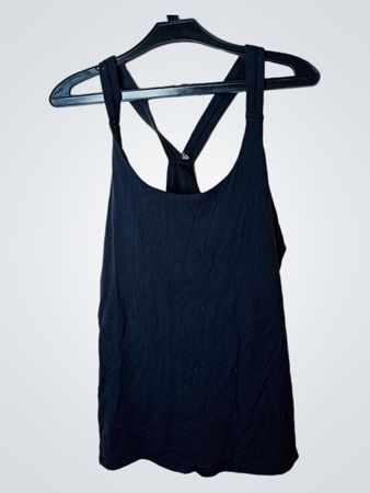 Athleta Schwarzes Racerback Tanktop