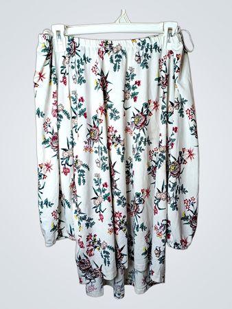 Gina Floral Print Skirt