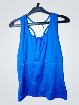 Blaues Tanktop