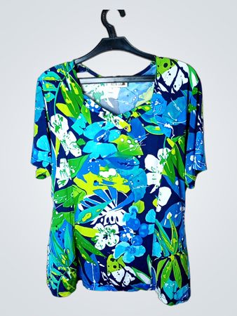 Mer & Sud Floral Print Top