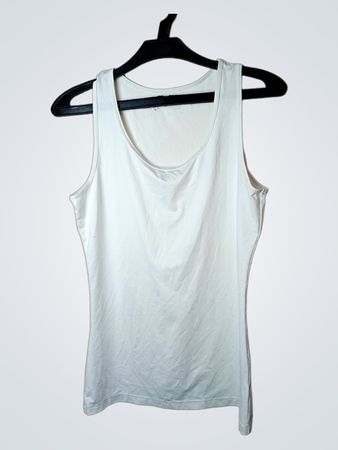 Weißes Tanktop