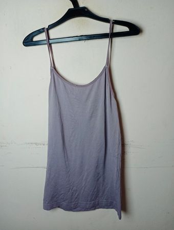 Lila Spaghettiträger Tanktop