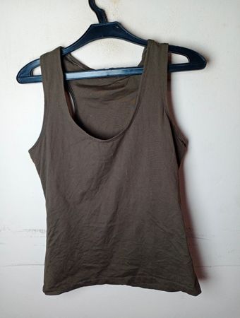 Braunes Tanktop