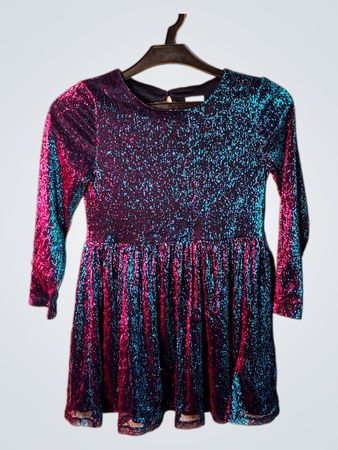 F&F Kids Mädchen Glitzerkleid