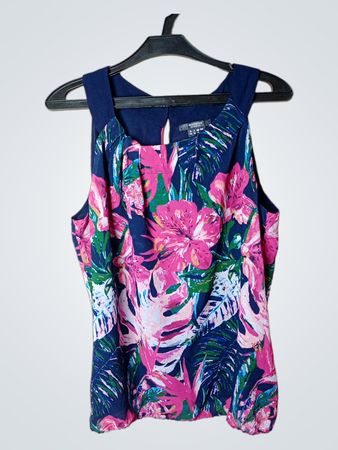 Manguun Collection Floral Print Ärmelloses Top