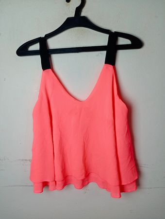 BeachLily Korallfarbene Schicht-Camisole