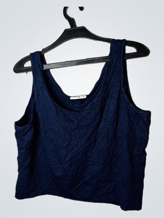 Janina Navy Blue Tank Top