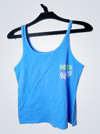 TIMOR UNDERWEAR Blaues Tanktop