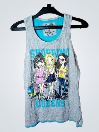 Fashion Girls Shopping Queens Tank Top