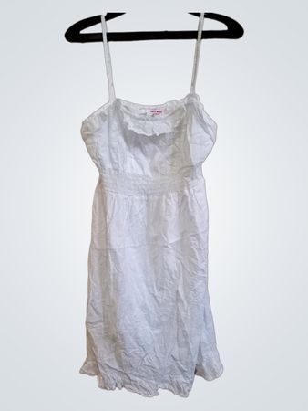 Tally Weijl Weißes Baumwollkleid