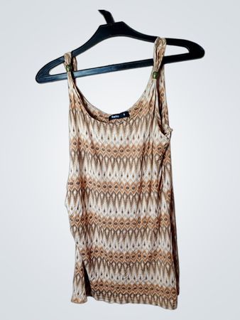 Flame Tanktop mit geometrischem Muster