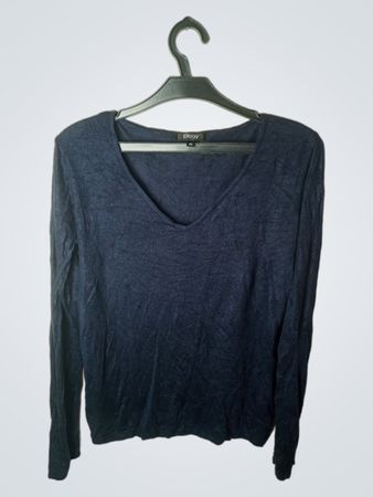 Elogy V-Neck Langarm-Top