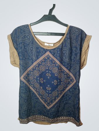 Cache Cache Paisley Print T-Shirt