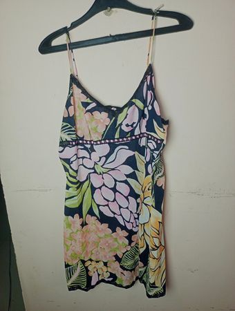Blumenmuster-Trägertop