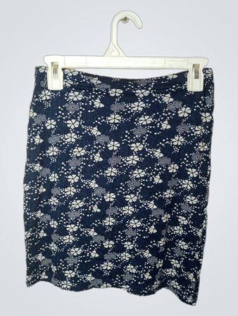 LE LE Damen Bunte Blumenmuster Bleistiftrock
