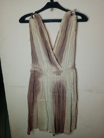 Gestreiftes Top Kleid