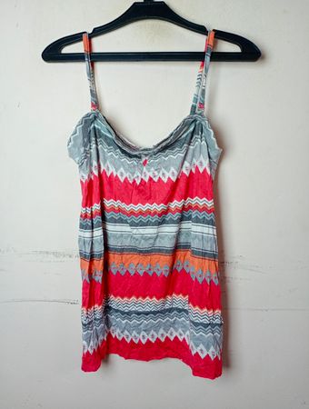 Damen Tanktop mit geometrischem Muster