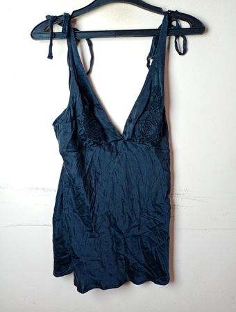 Intimissimi Schwarzes Spaghetti-Top