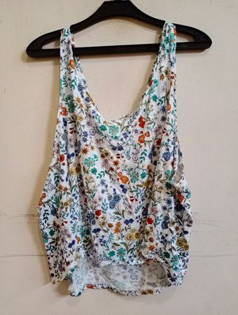 H&M BASIC Floral Print Tanktop