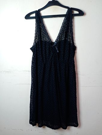 Négiligée en dentelle noire