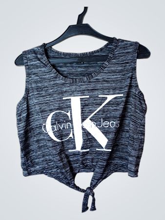 Calvin Klein Jeans Cropped Tank Top