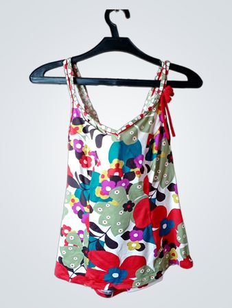Floral Print Tank Top